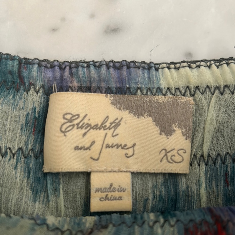 Elizabeth and James bodice dress.